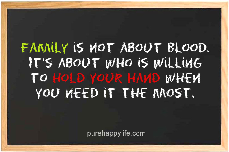 Quotes About Non Blood Family. QuotesGram