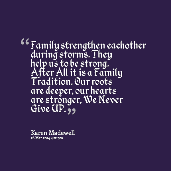 Family Traditions Quotes And Sayings. QuotesGram