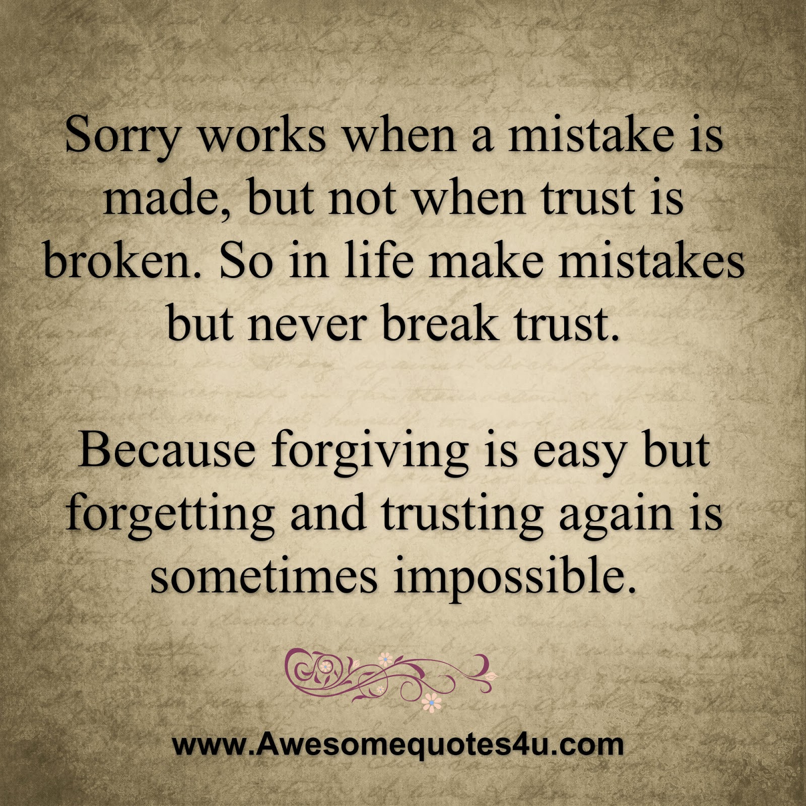 Sorry For Mistake Quotes. QuotesGram