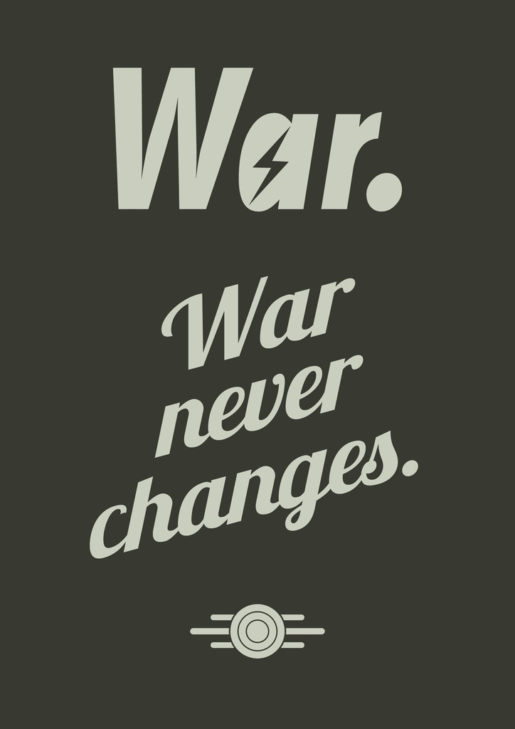 War War Never Changes Quote Changed By War Quotes. Quotesgram