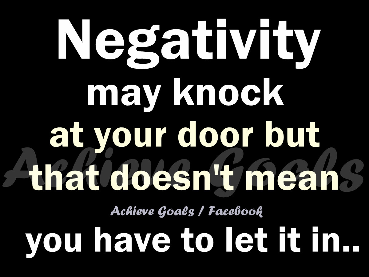 no-time-for-negativity-quotes-quotesgram