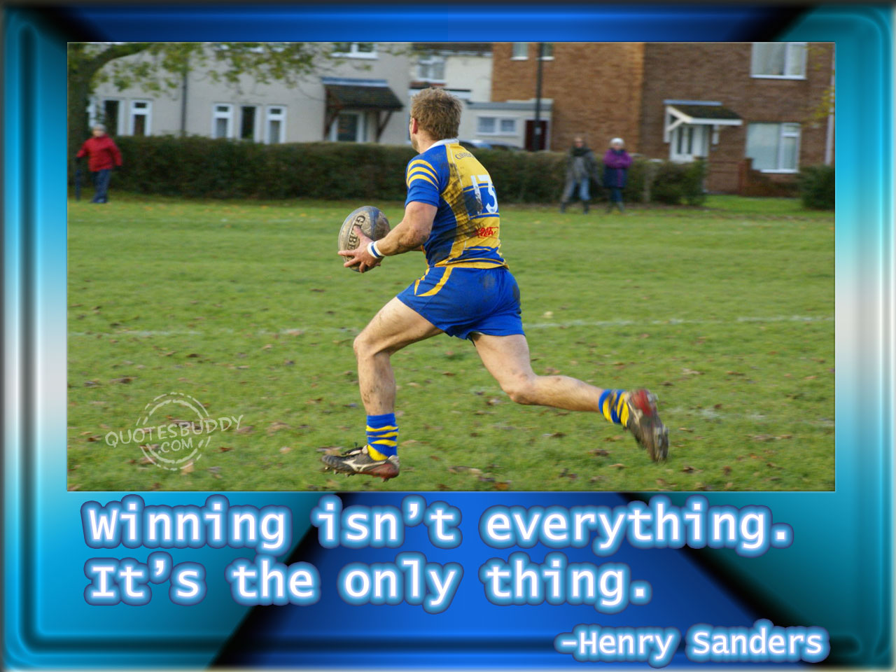 Sport wins. Quotes about Sport.