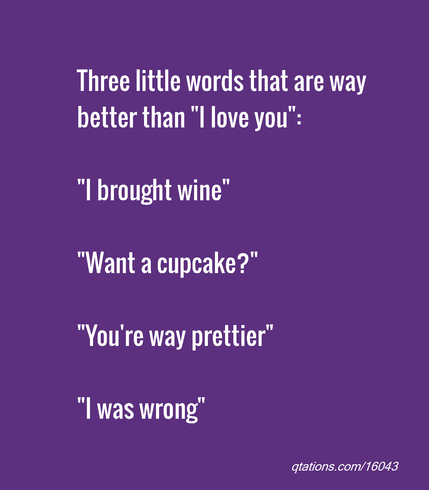 Three Little Words Quotes. QuotesGram