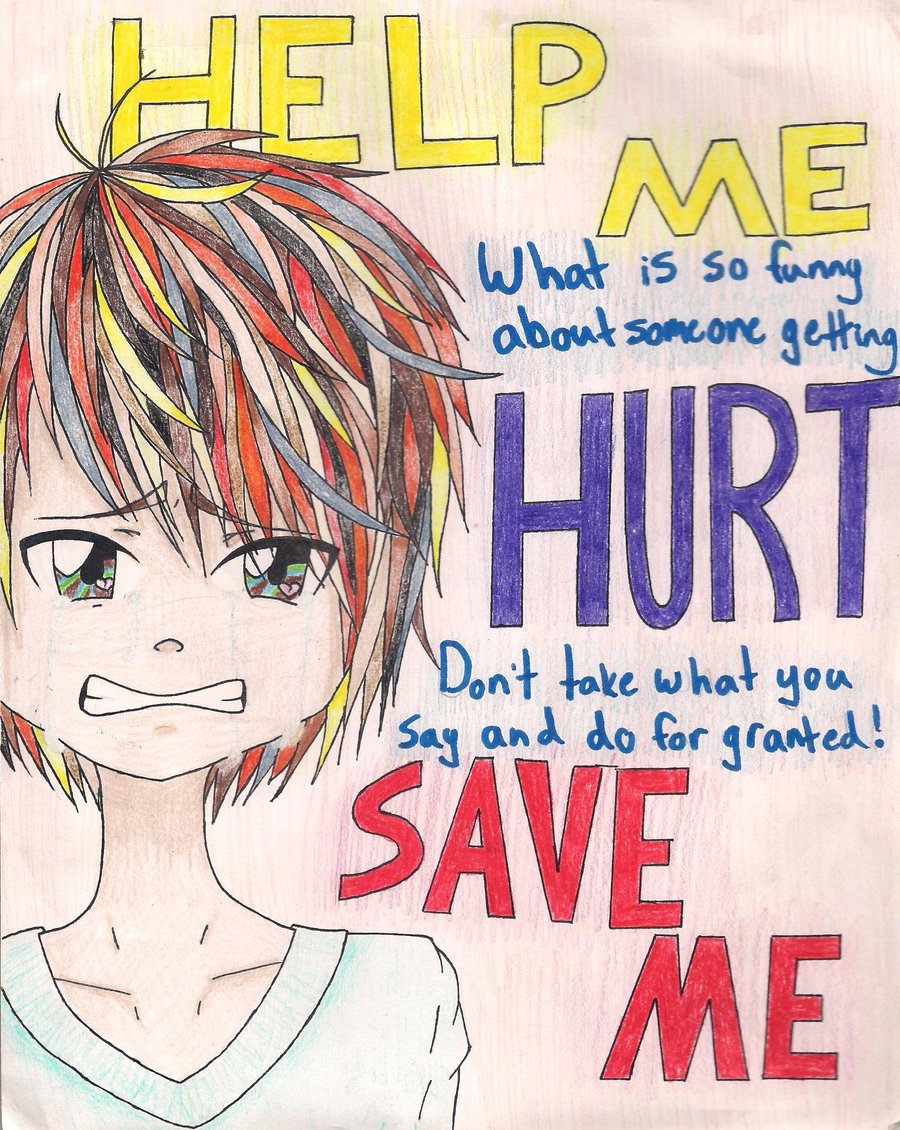 Poster About Bullying Easy Drawing Bullying - vrogue.co