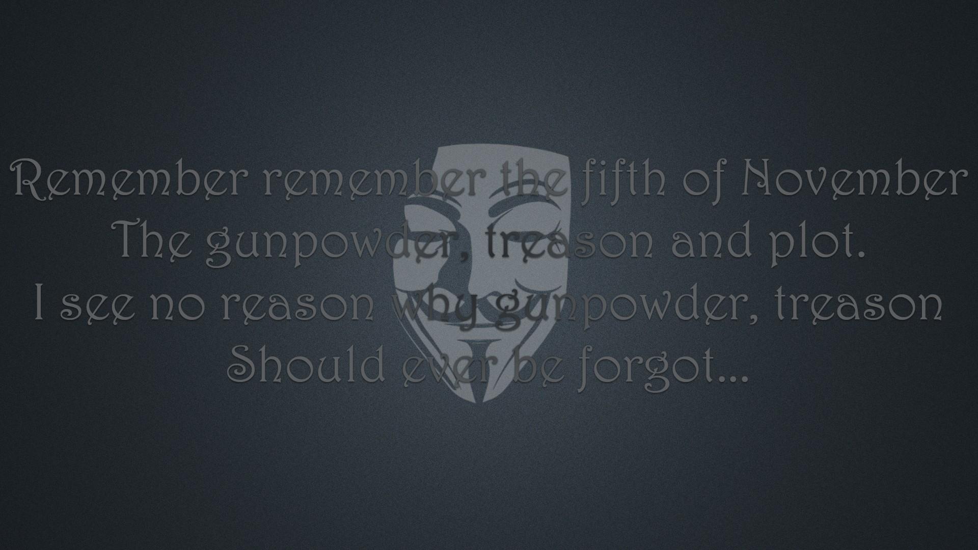 November V For Vendetta Quotes Quotesgram