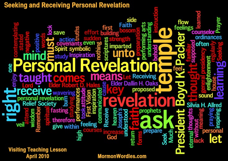 Personal Revelation by Lds