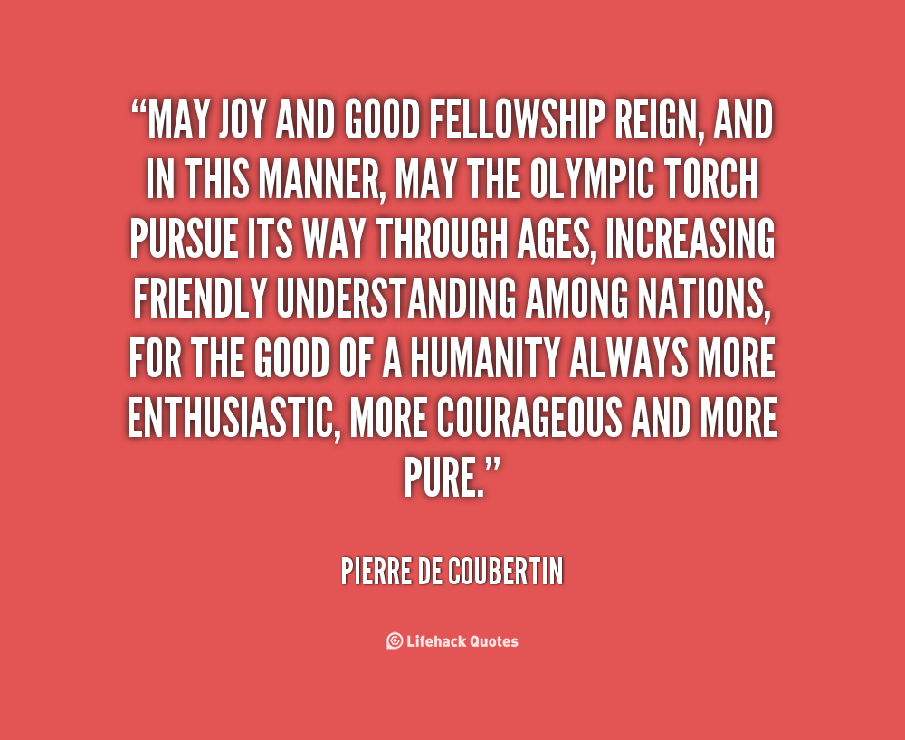 Fellowship Quotes. QuotesGram