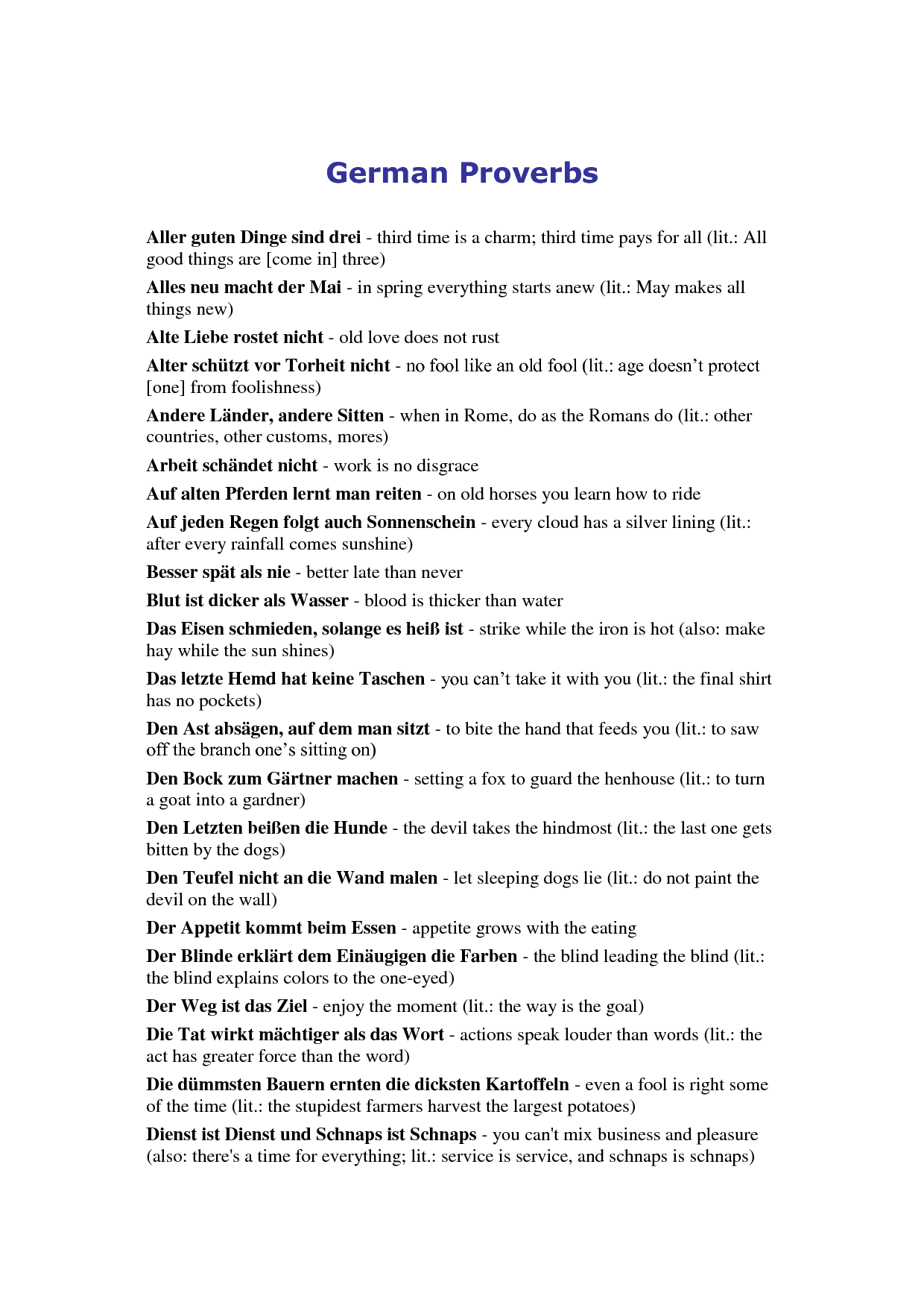 Famous German Quotes With Translations. QuotesGram
