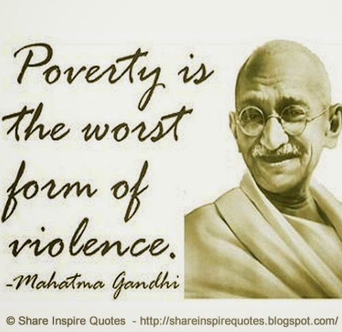 Poverty Quotes By Gandhi. QuotesGram