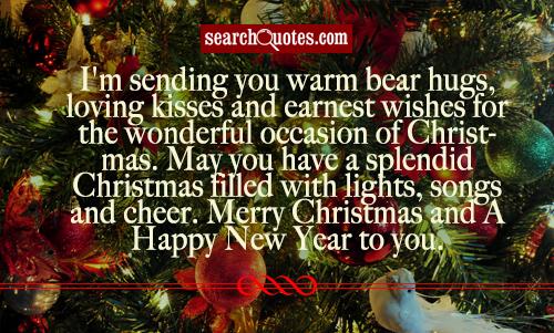 Christmas Hugs Quotes. QuotesGram