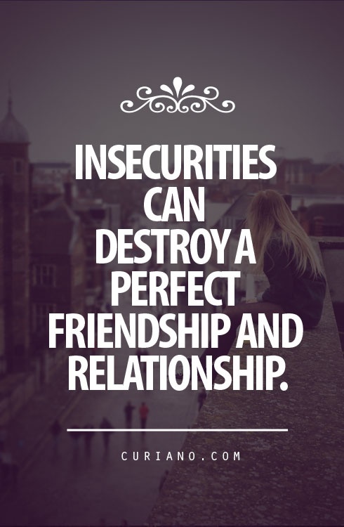 Quotes About Being Insecure. QuotesGram