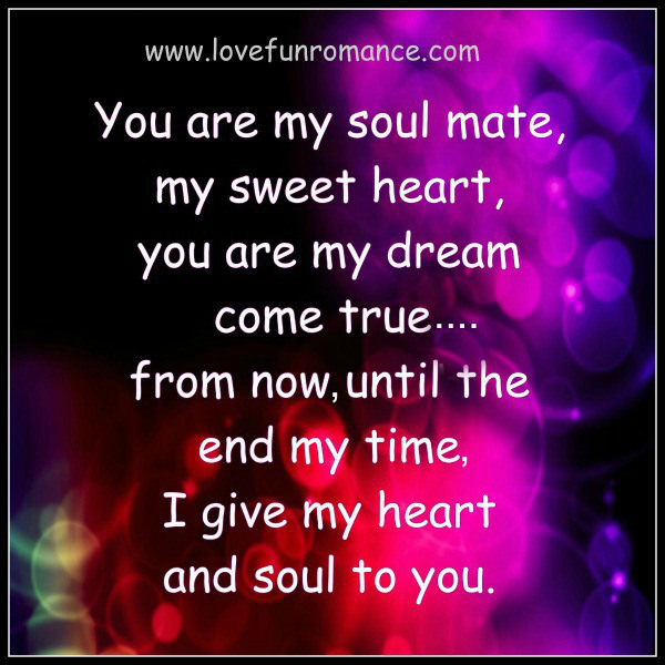 You Are My Soul Mate Quotes.
