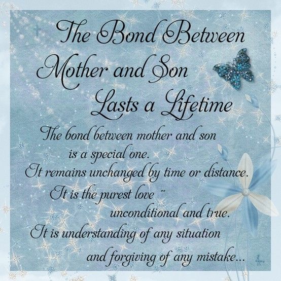 Mother Son Love Quotes Quotesgram