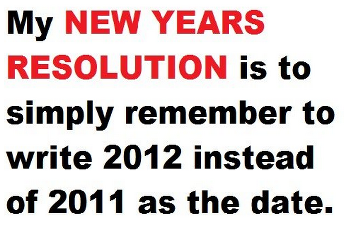 New Year Resolution Funny Quotes. QuotesGram
