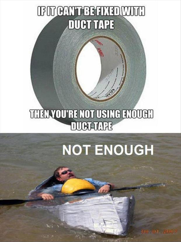 Duct Tape Funny Quotes. QuotesGram