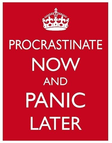 Funny Quotes About Procrastination. QuotesGram
