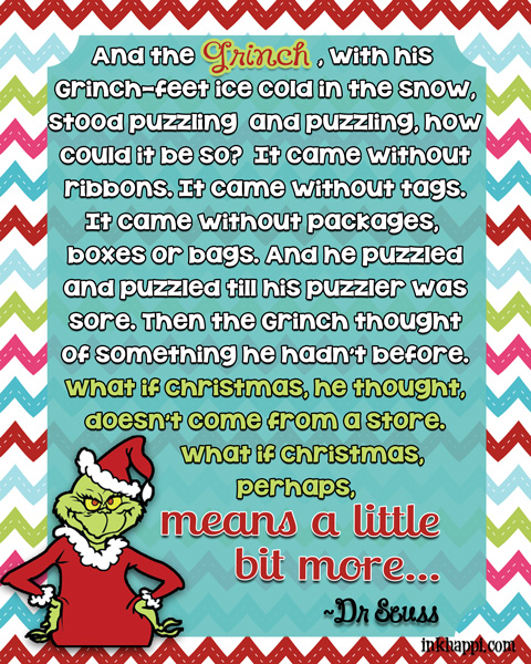 Quotes From The Grinch That Stole Christmas. QuotesGram