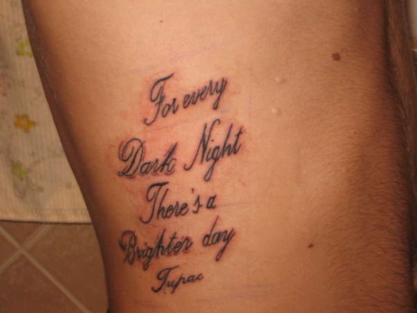 Lost City Tattoo — #boof #tattooer #perth #gangstascripttattoo #tupac...