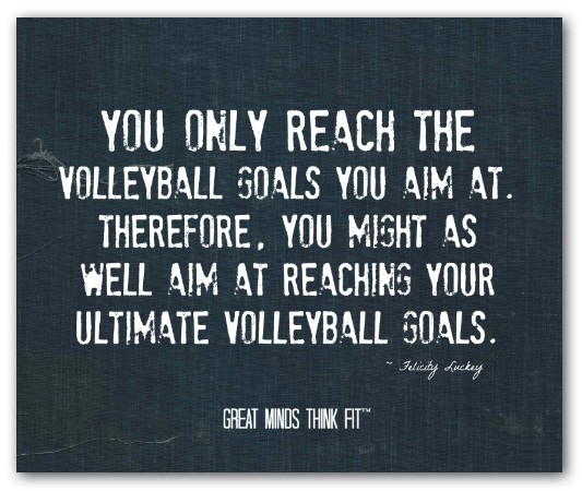 Famous Inspirational Volleyball Quotes. QuotesGram