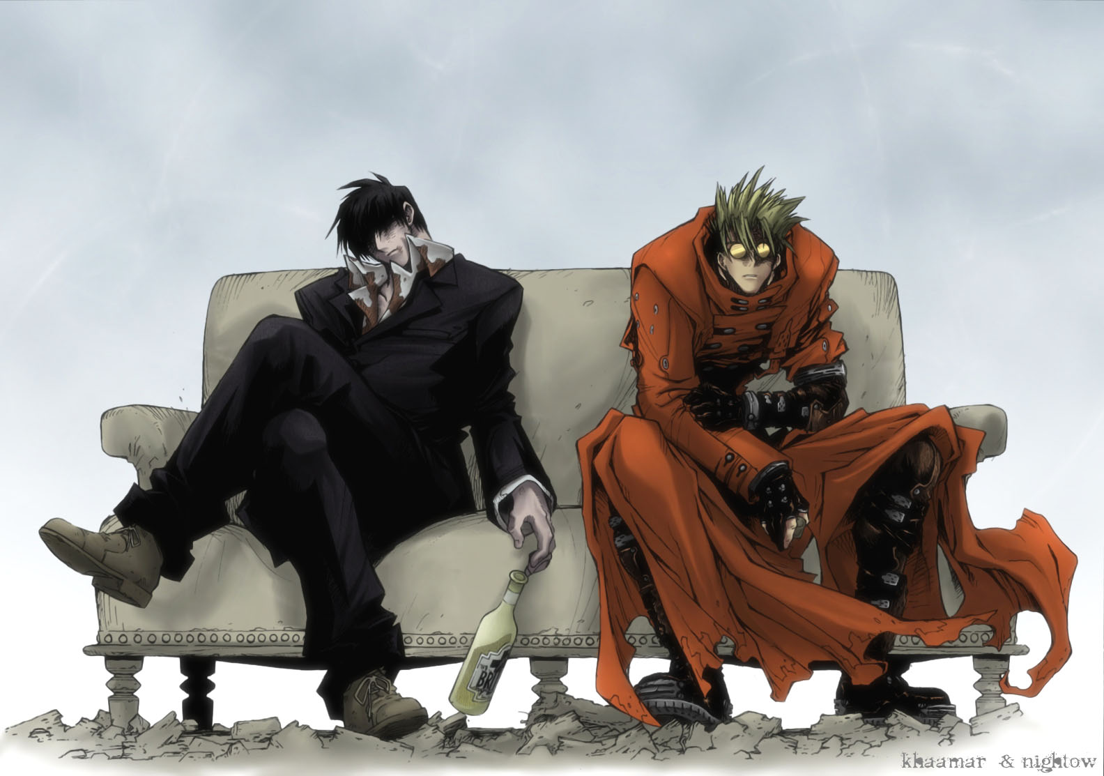 Trigun Wolfwood Quotes. QuotesGram