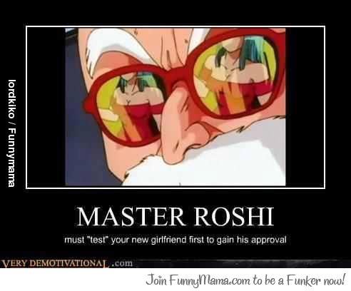 Master Roshi Quotes.