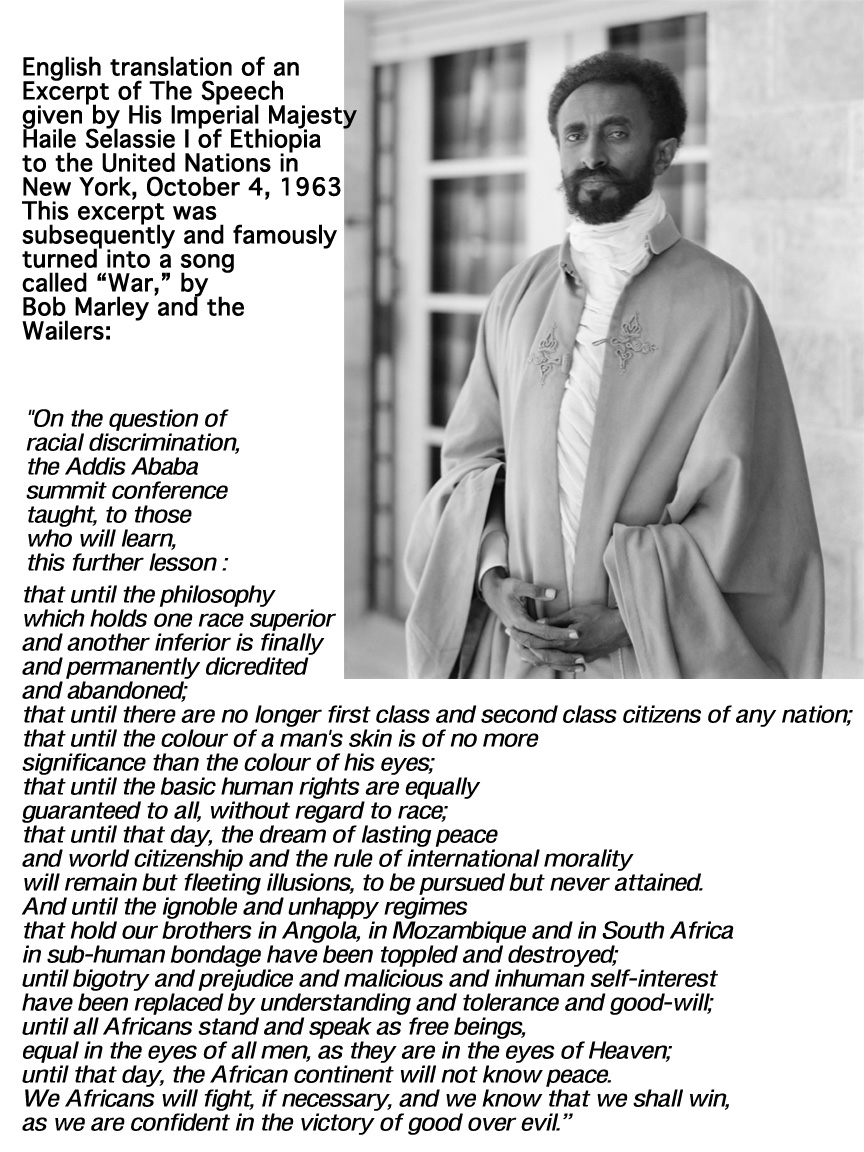 Haile Selassie I Quotes Quotesgram
