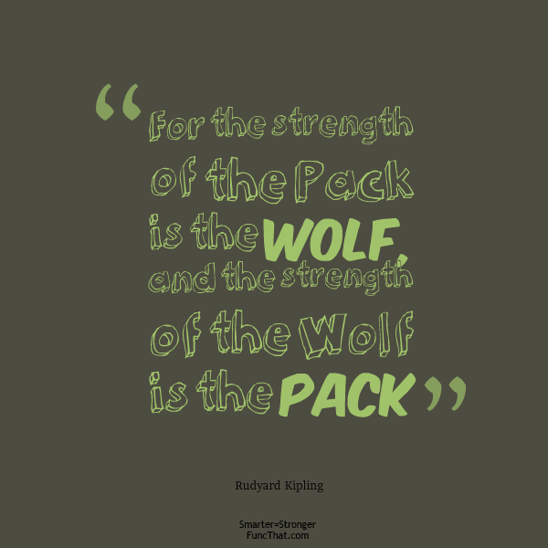 Wolf Pack Quotes. QuotesGram