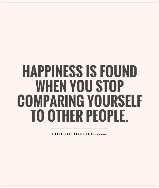 Quotes About Comparison To Others. Quotesgram