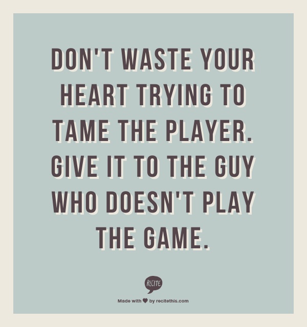 Guys Are Players Quotes. QuotesGram