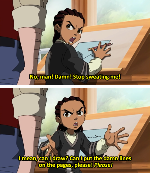 Funny Boondocks Quotes Riley.