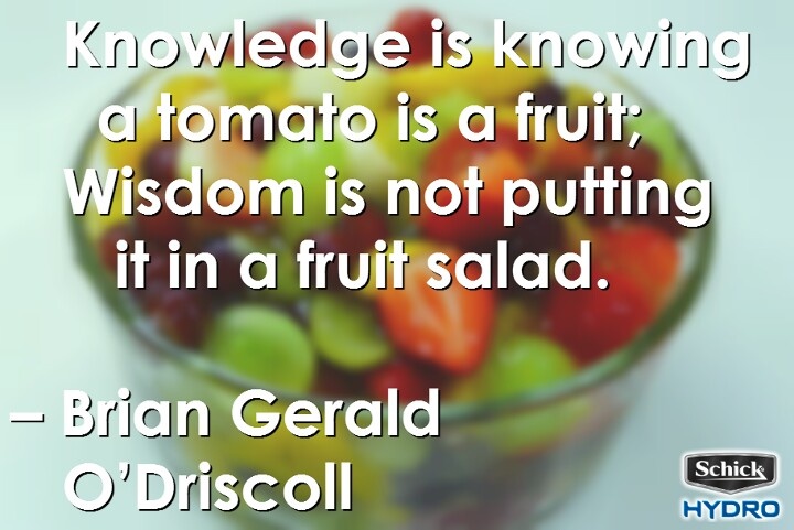 Knowledge Versus Wisdom Quotes. QuotesGram