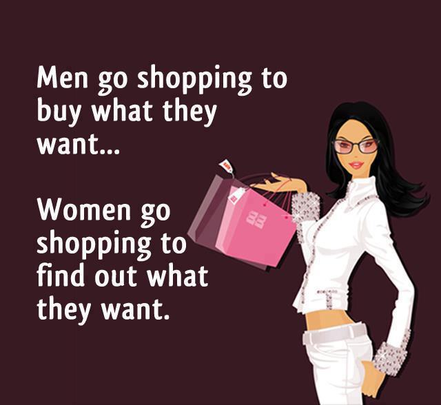Humor Shopping Quotes