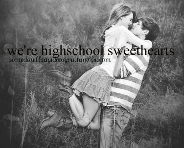 High School Sweetheart Quotes Love. QuotesGram