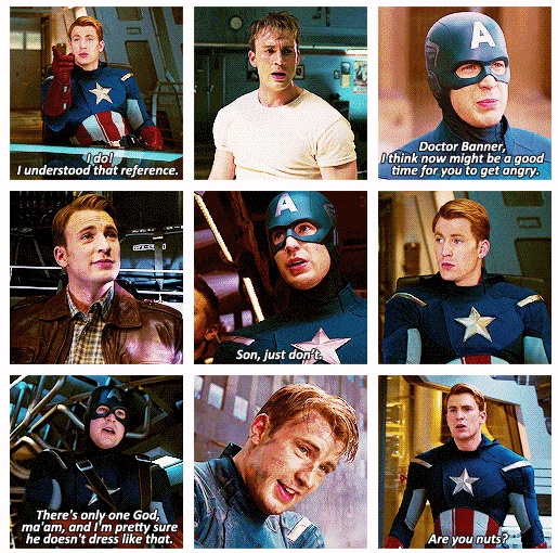 Captain America Funny Quotes. QuotesGram