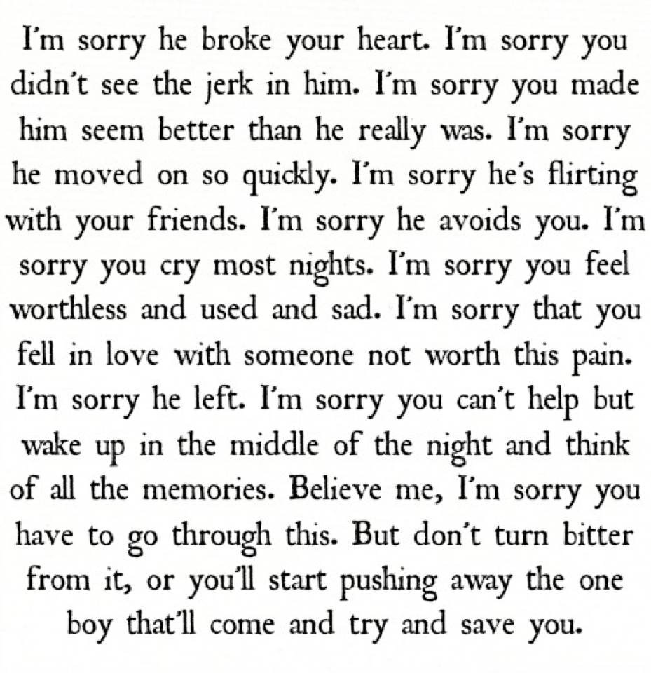 And broken quotes sad 115 Heartbroken