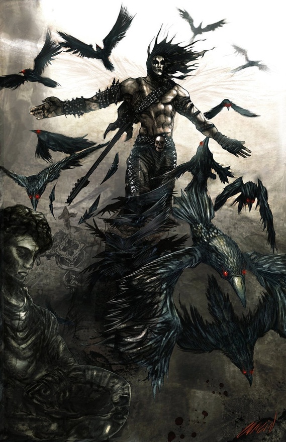 Get The Crow Comic Artwork Pictures
