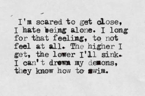 Feeling Scared Quotes QuotesGram