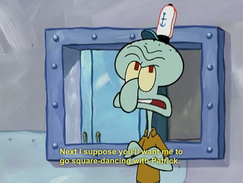 Best Squidward Quotes