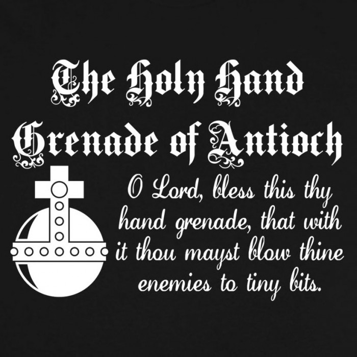 And The Holy Grail Quotes Monty Python Holy Hand Grenade. QuotesGram