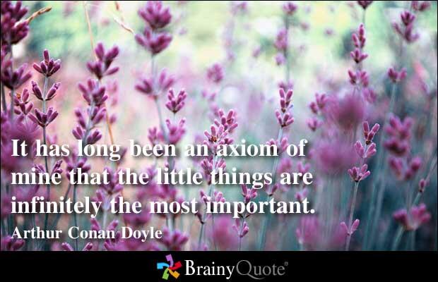 Little Things Matter Most Quotes. QuotesGram