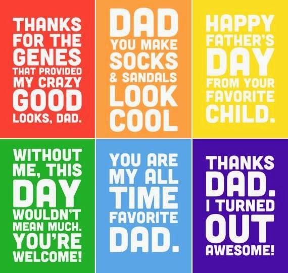 Funny Fathers Day Messages From Daughter Funny Quotes About Fathers Day. Quotesgram