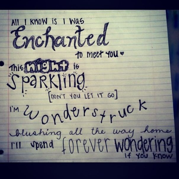 Lyrics enchanted Dogstar