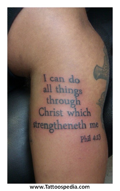 Meaningful Bible Quotes For Tattoos. QuotesGram