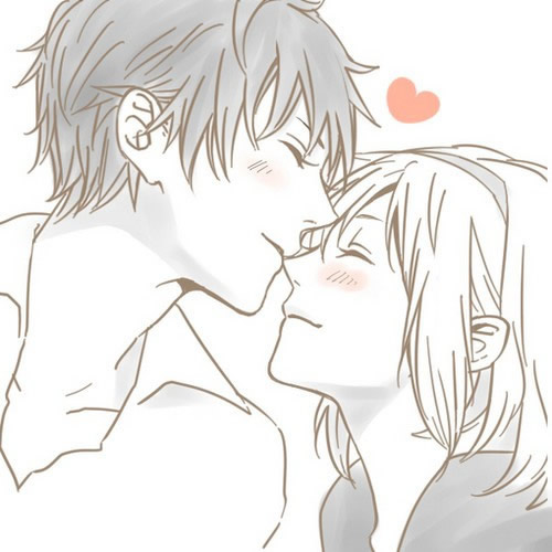 Anime Kissing by SquirtleBubbles on DeviantArt