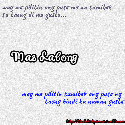 quotes about love tagalog broken hearted tumblr