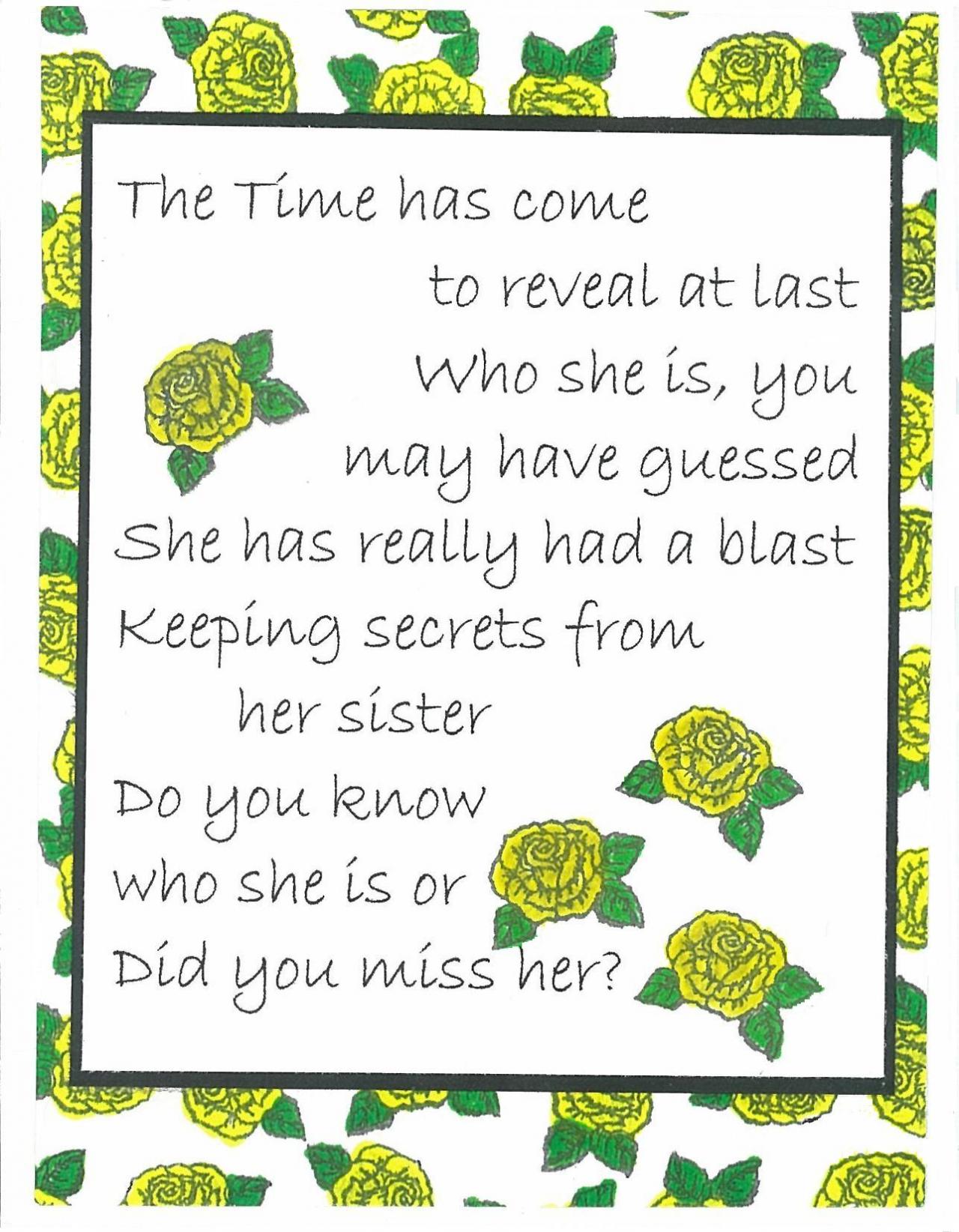 Printable Secret Pal Notes Printable Word Searches