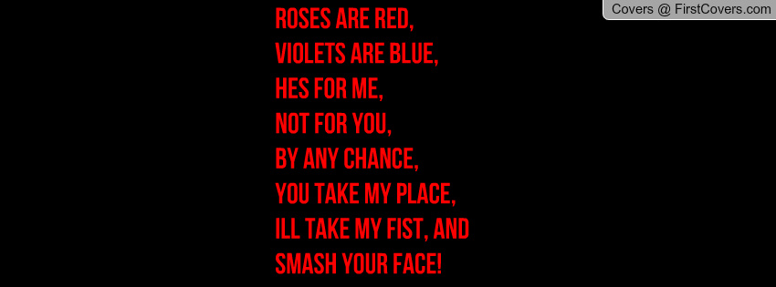 Are roses poems mean red are violets blue 