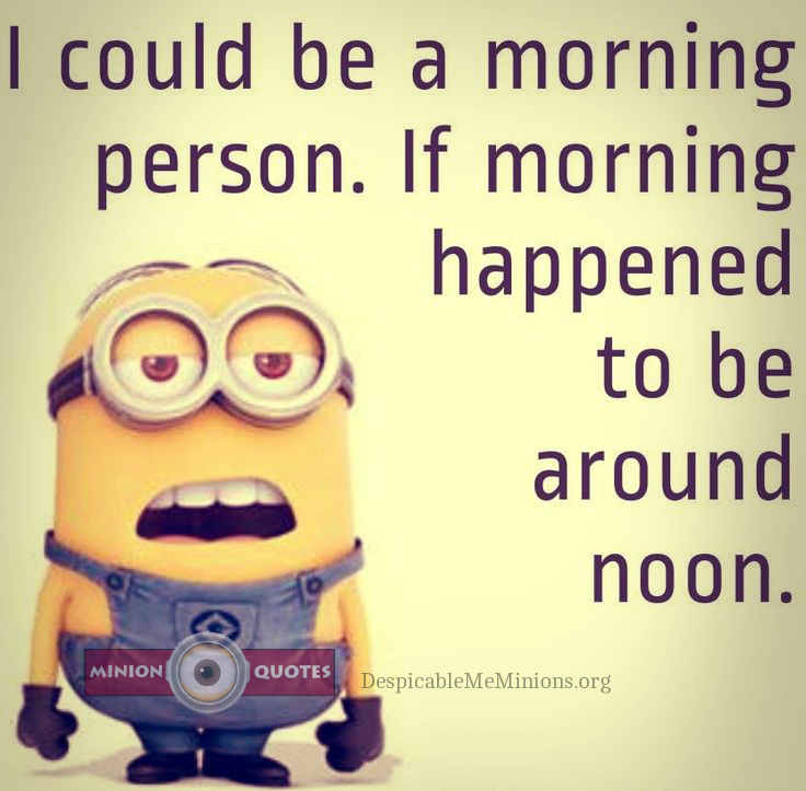 Funny Quotes About Morning People