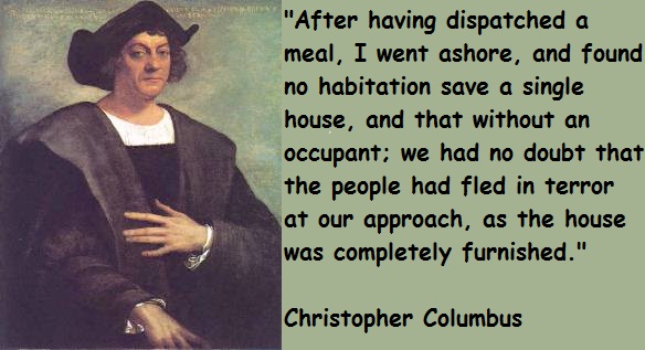 Quotes About Christopher Columbus. QuotesGram