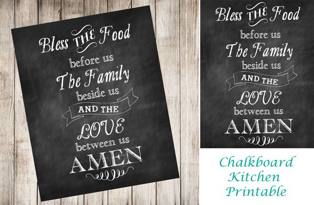 Cute Kitchen Chalkboard Quotes Quotesgram